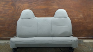 1999-2010 Ford F-250/350/450/550 Super Duty Bench Seat Assembly,seat cushions,seat frame ,seat tracks,1 year warranty,100 % New Material,FREE DELIVERY AND INSTALLATION